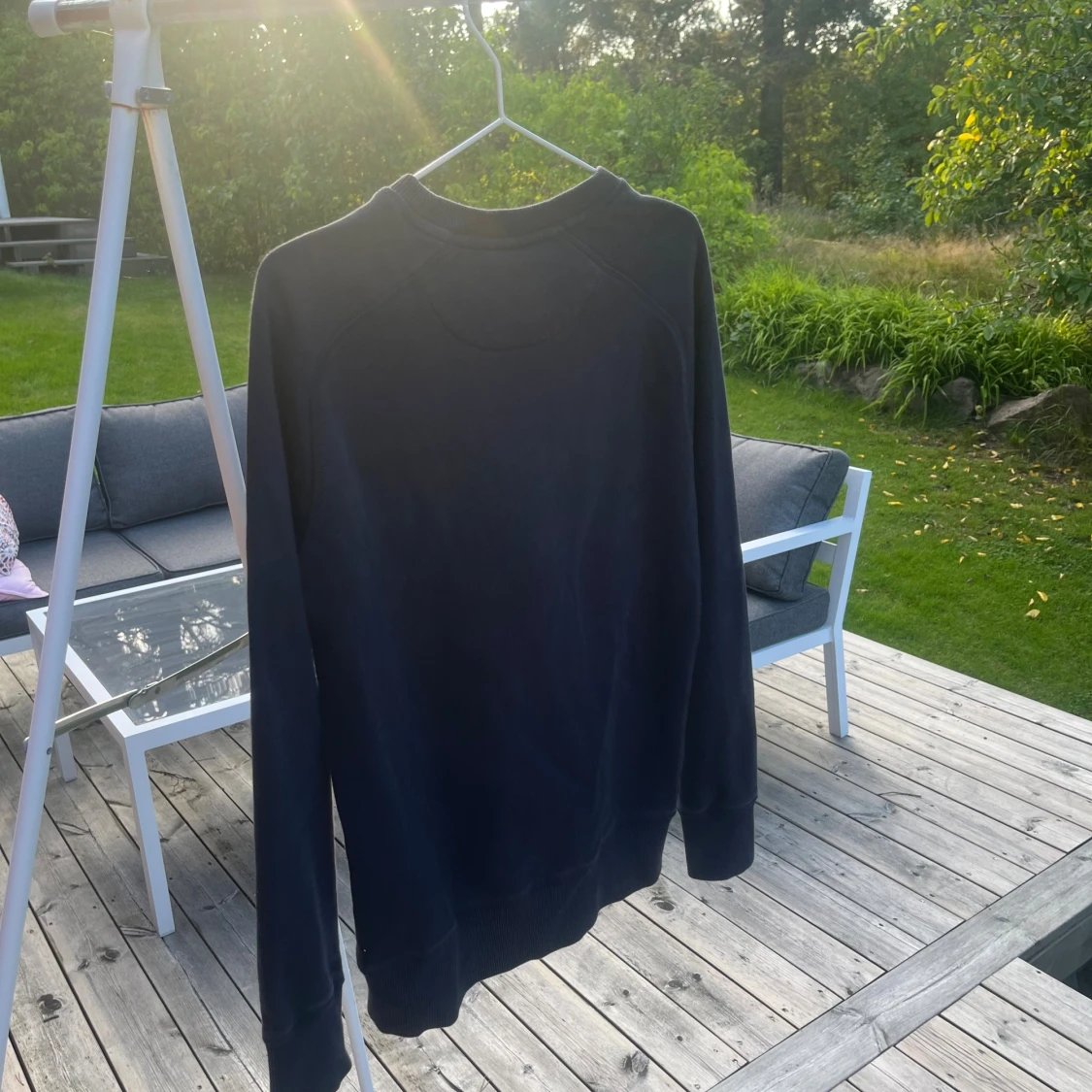 Sweatshirt från Morris med guldtryck - 1