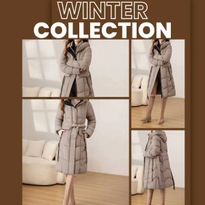 Beige lång pufferjacka med huva - ☃️Vi säljer vackra och högkvalitativa vinterjackor❄️  Färg: Svart, Brun, Ljusbrun, Vit Beige Storlek: S-M-L-XL Pris: 650 KR   ✨Det varmaste och snyggaste valet i vinter ✨Bekväm och högkvalitativ ✨Matchar din stil perfekt ✨Lätt och väldigt varm ✨Snygg design ✨Lämplig för vardagsbruk och alla andra tillfällen  Gå med självförtroende, känn dig bekväm och behåll din snygga look! ❄️🧥  👉 Om du vill beställa, kontakta oss via chatt😍