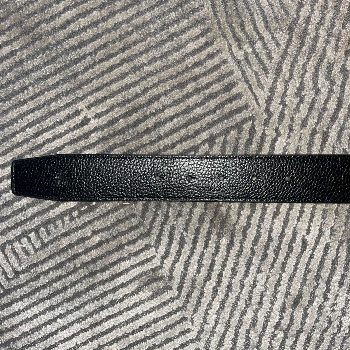 svart bälte h spänne - 4