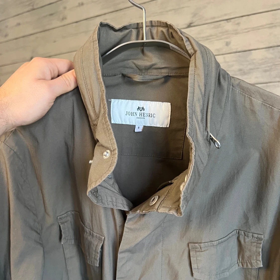 John Henric Field Jacket Grön - 1