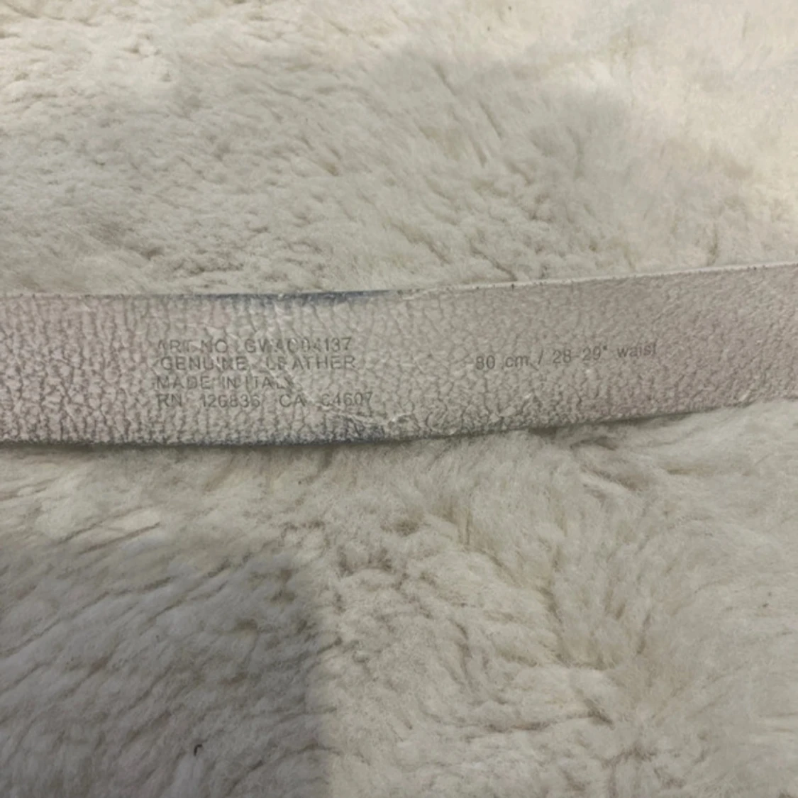 Vit bälte från J.lindberg. - 4