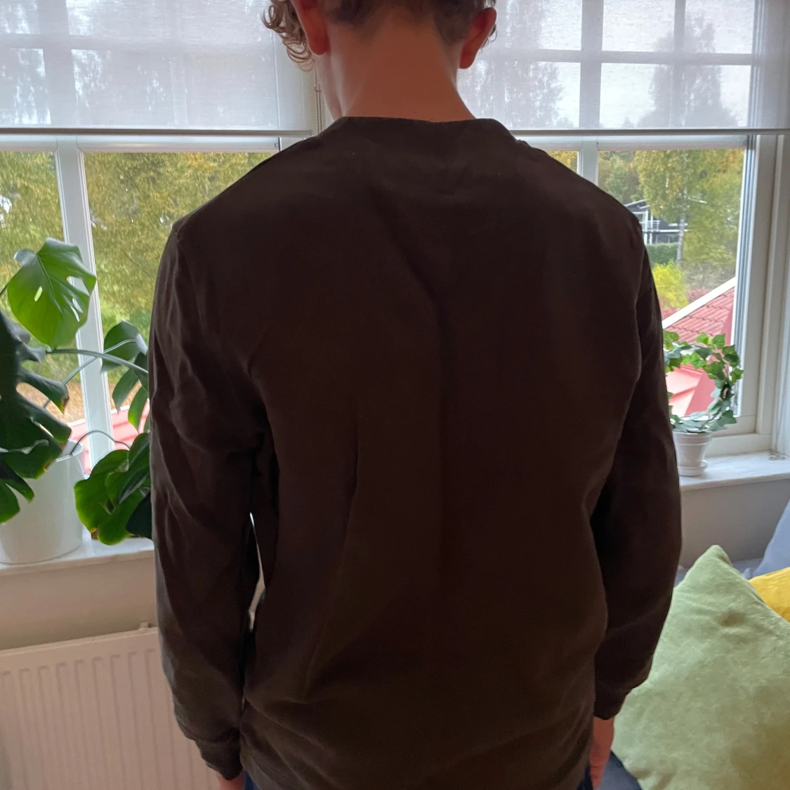 Mörkbrun sweatshirt från C.P. Company - 1