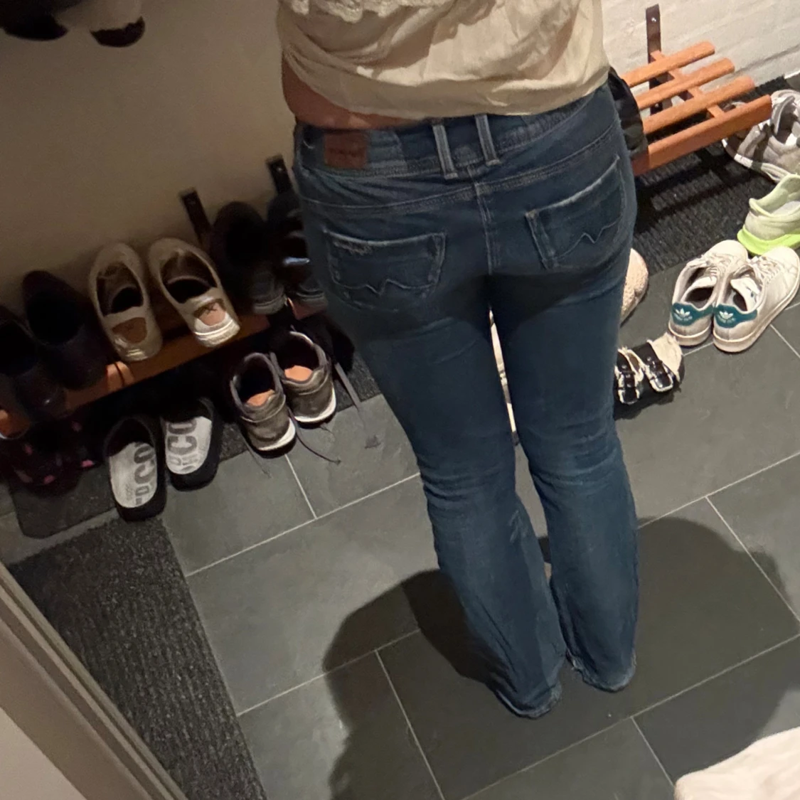 Lågmidjade jeans - 1