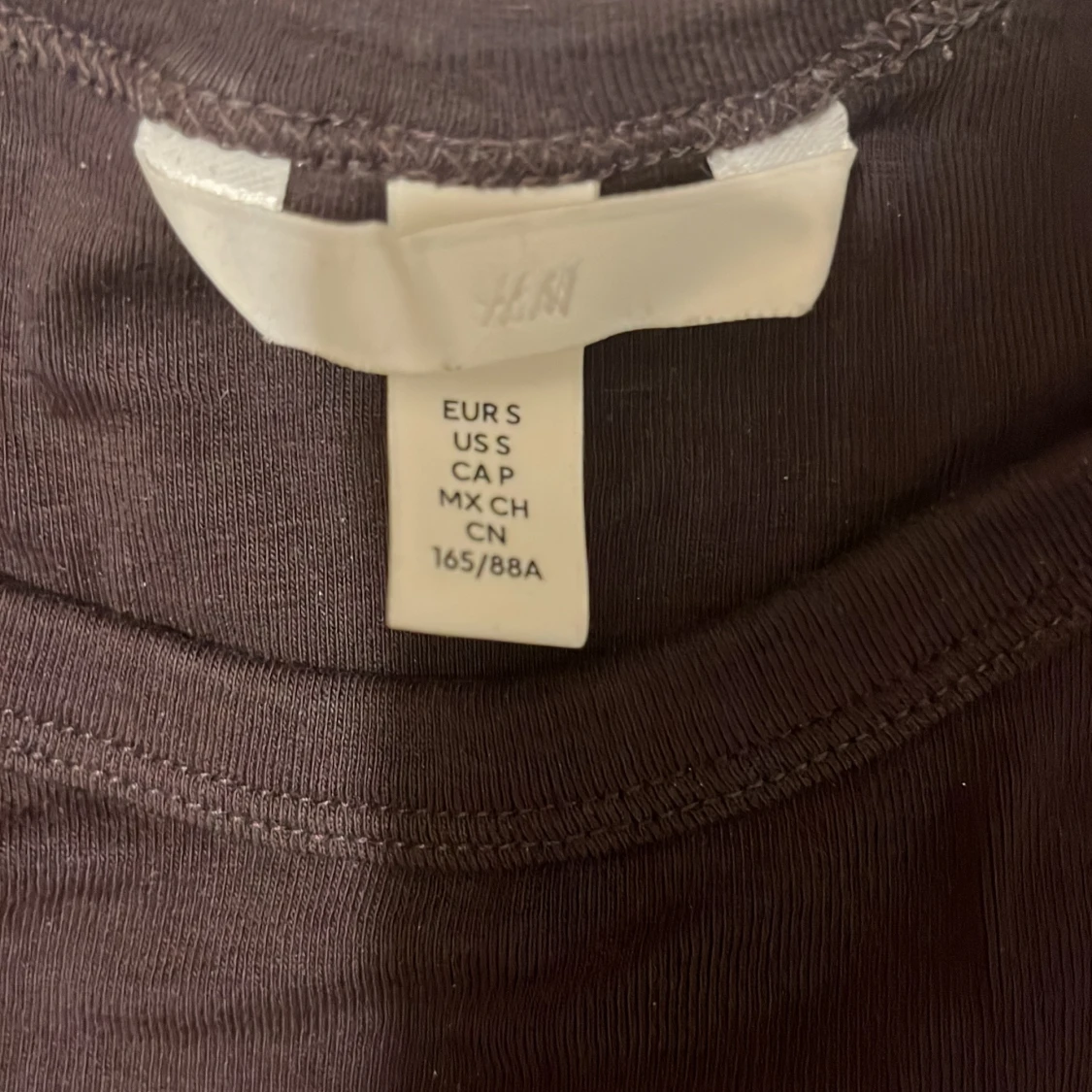 Mörkbrun långärmad tröja H&M - 1
