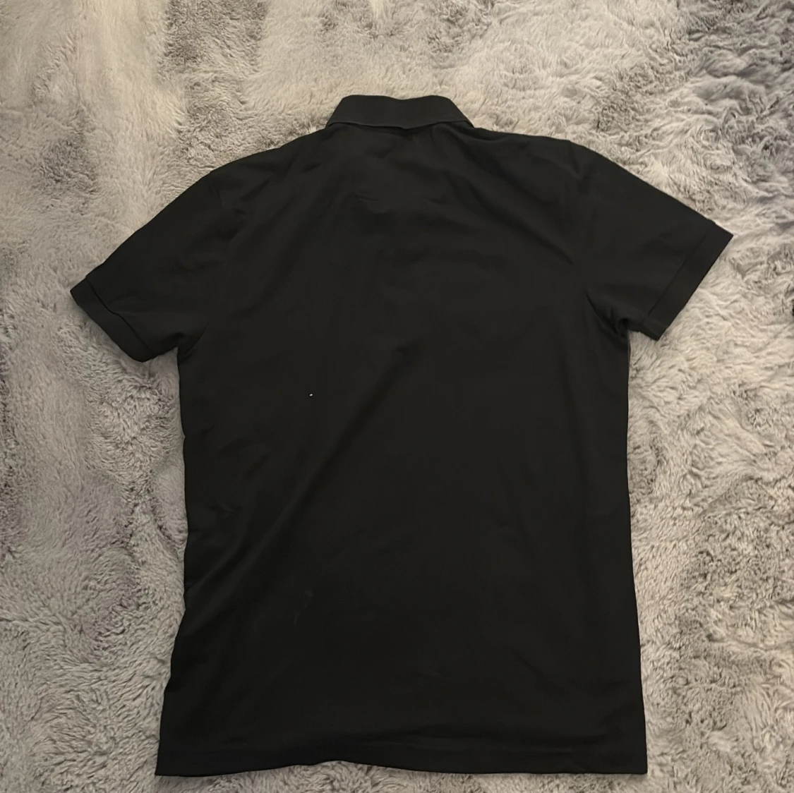 Svart pikétröja Hugo Boss slim fit - 1