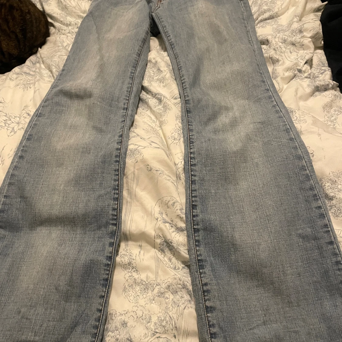 Ljusblå bootcut jeans från Dallas Jeans - 1