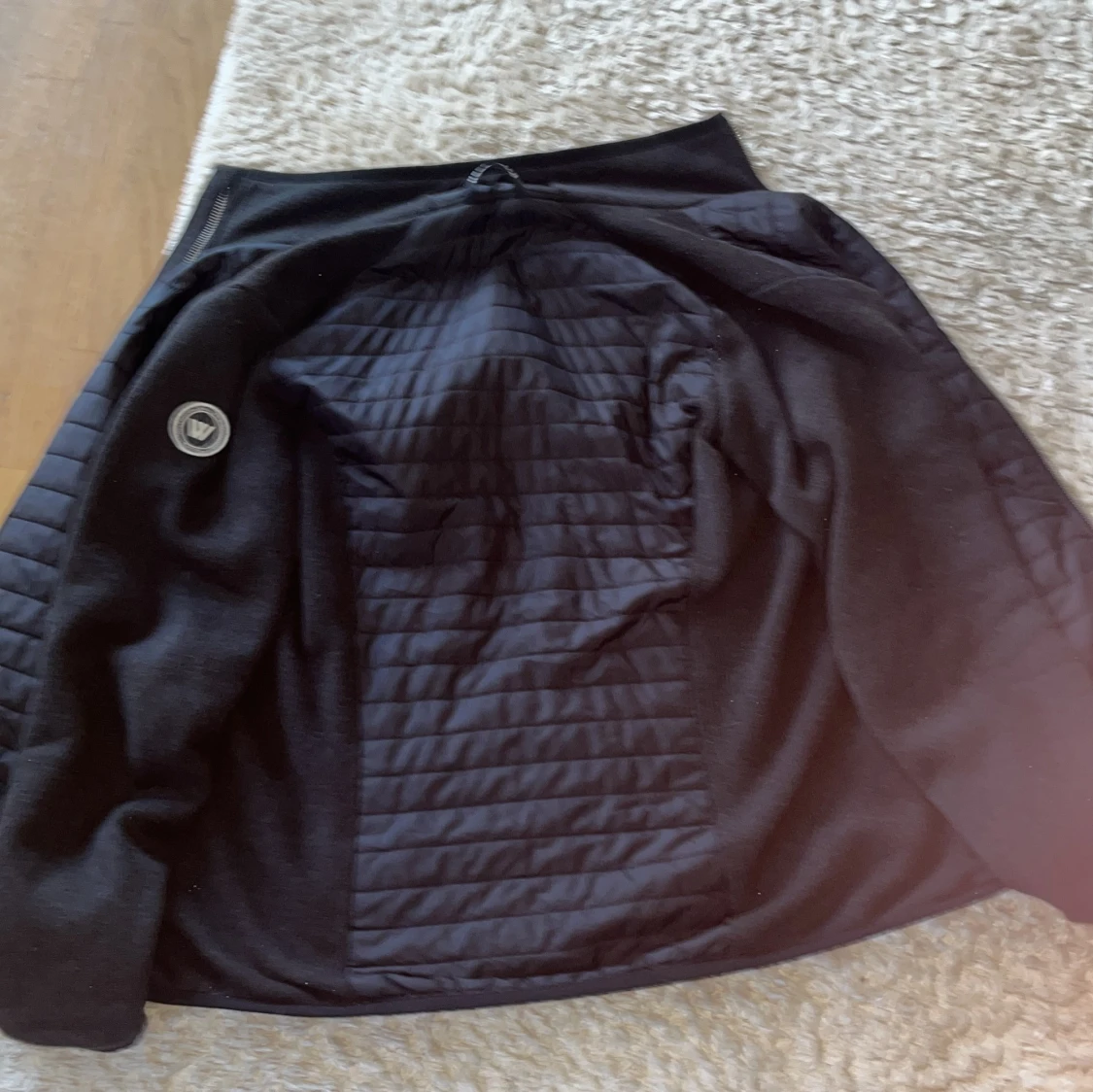 Svart quiltad jacka från Holebrook - 4