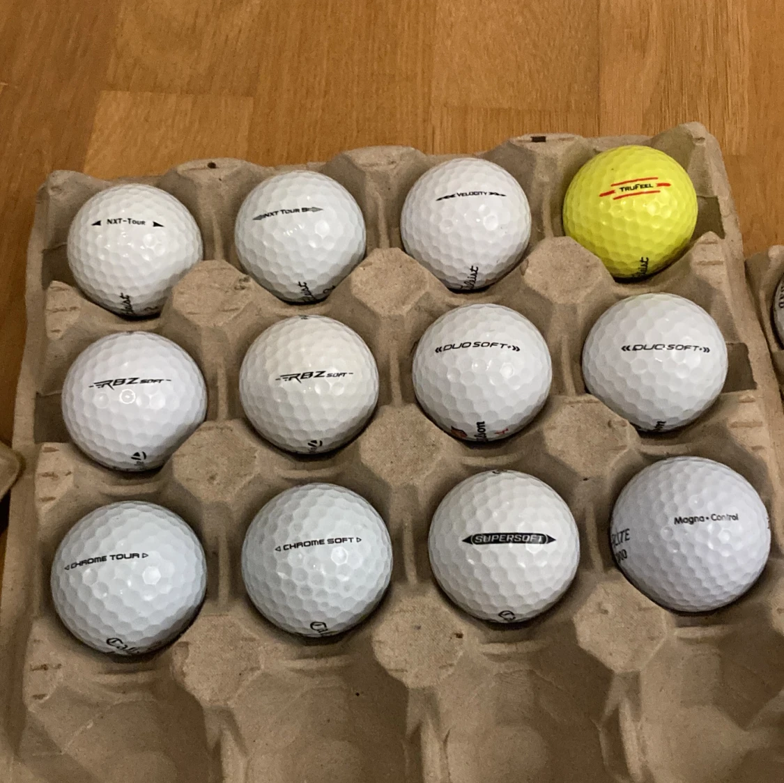 Begagnande golfbollar till mycket bra priser  - 1