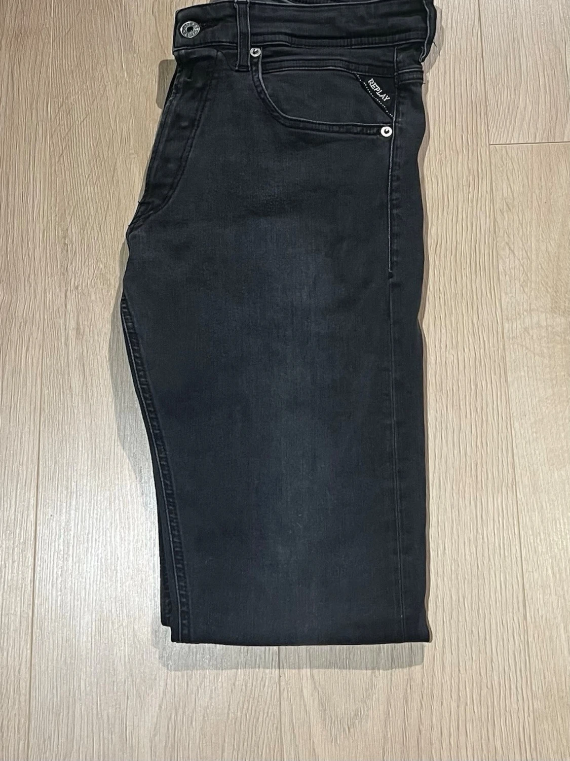 Svarta Replay Anbass jeans slim fit - 1