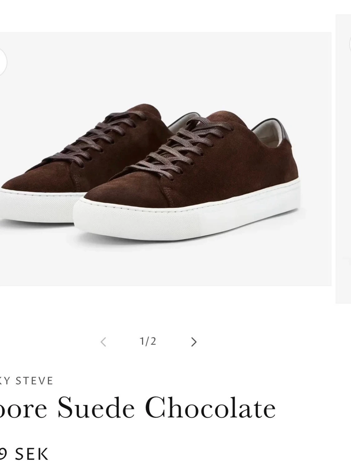Sneaky Steve Suede Choc