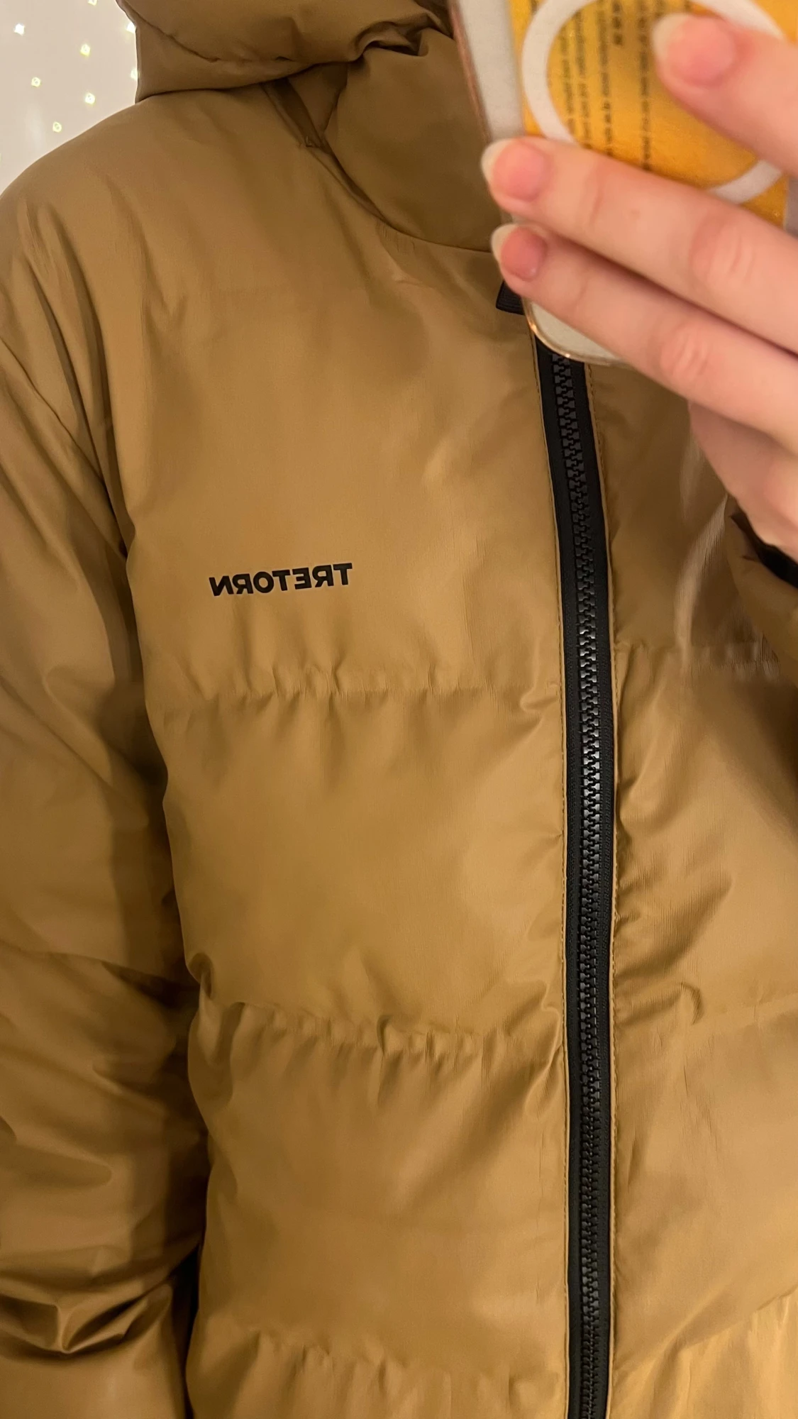 Brun vinter från Tretorn med huva - 3