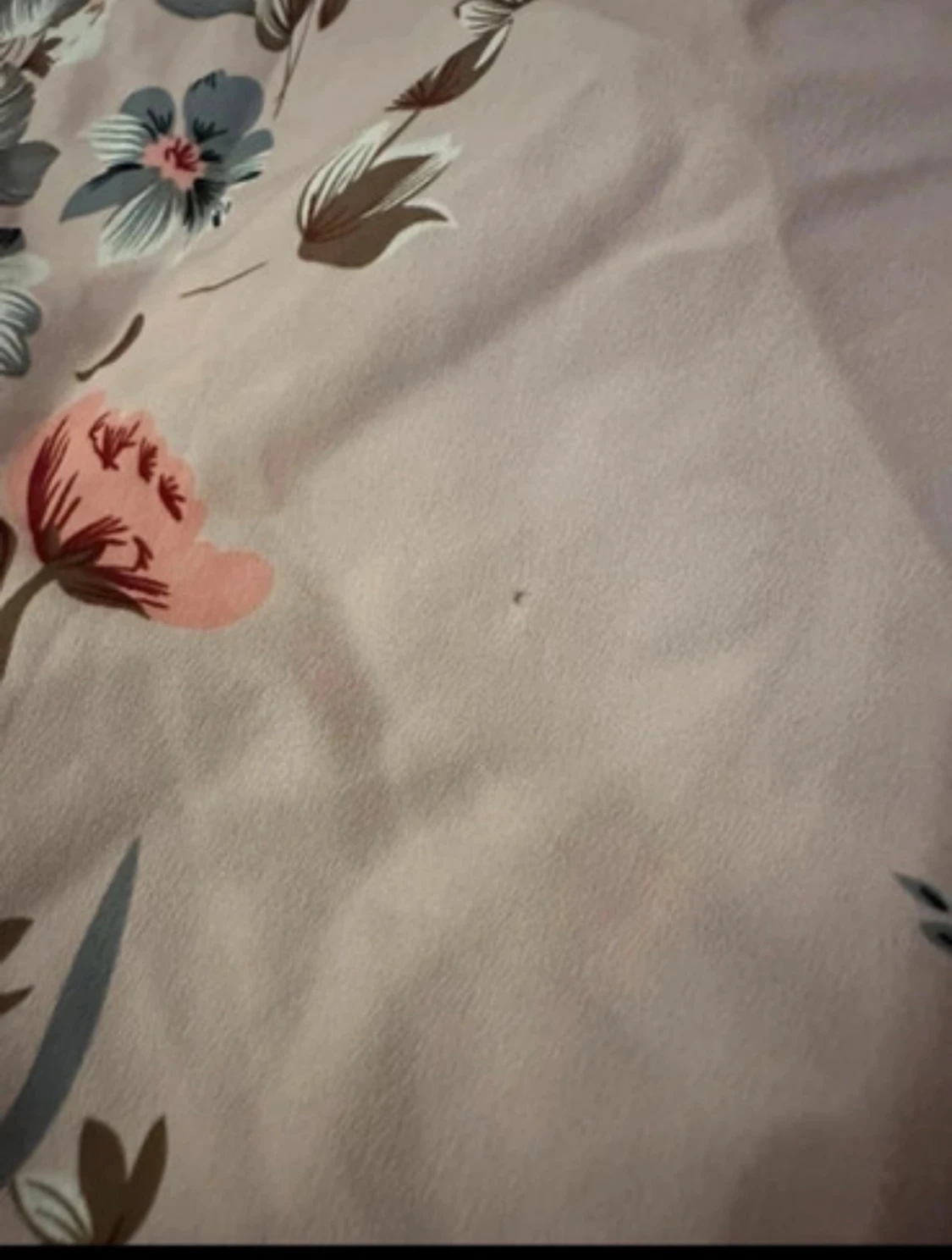 Blommig rosa klänning SHEIN L - 1