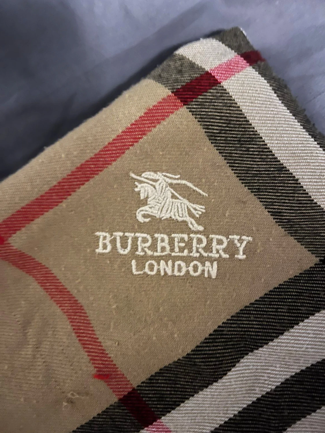 Vintage burberry halsduk - 1