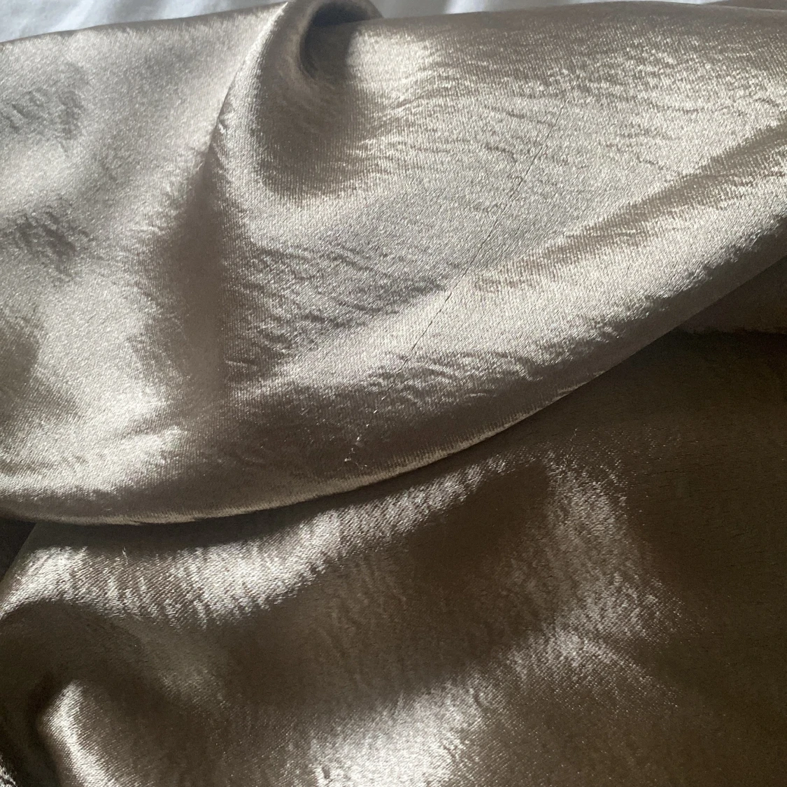 Champagnefärgad långklänning  - 2