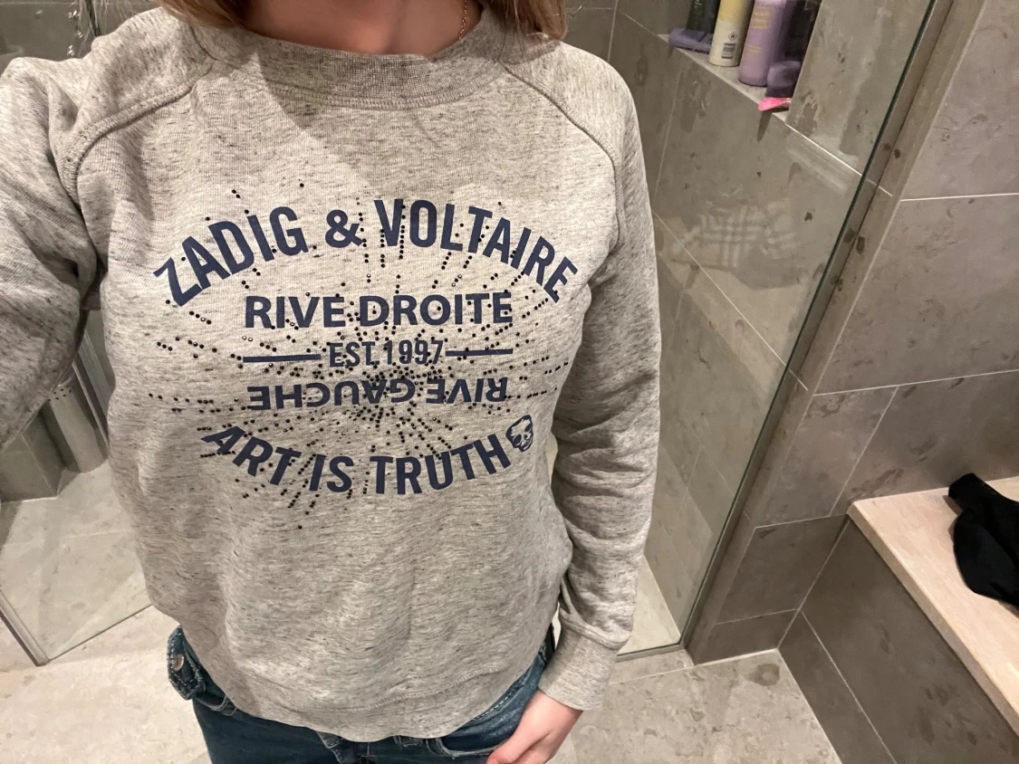 Grå sweatshirt Zadig & Voltaire - 3