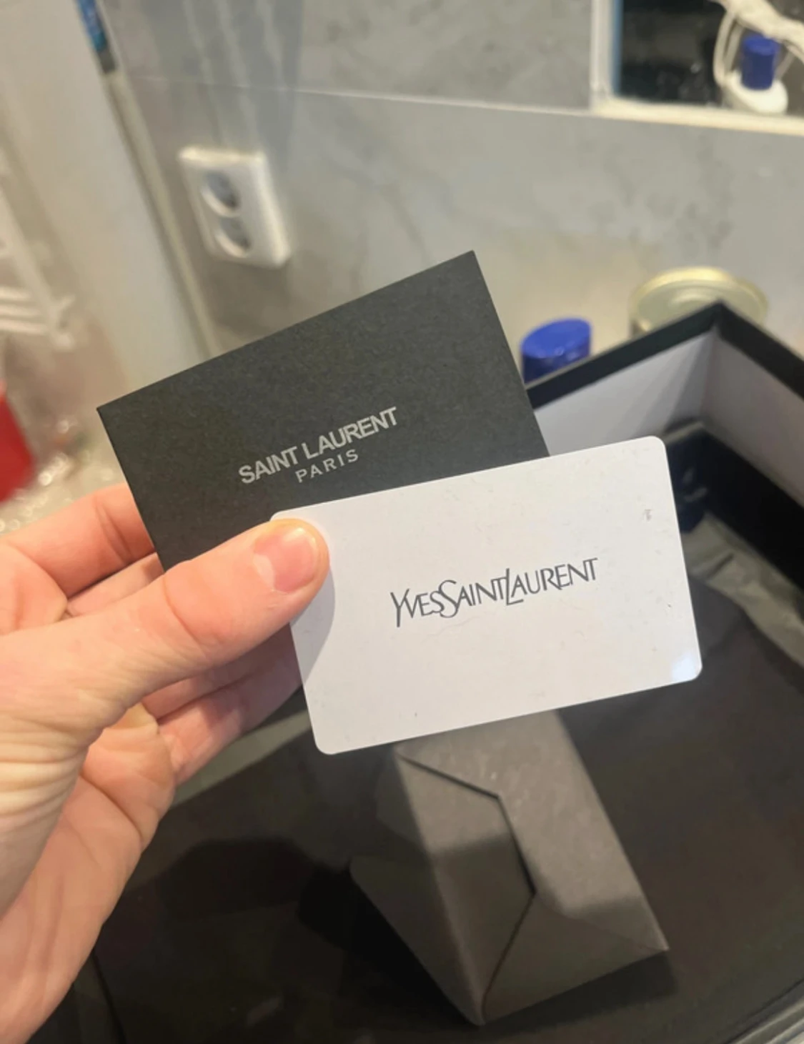 Svarta Saint Laurent sneakers - 4