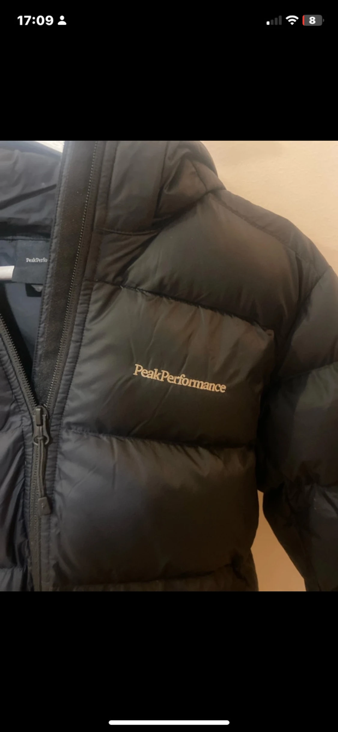 Marinblå dunjacka Peak Performance 160 - 2