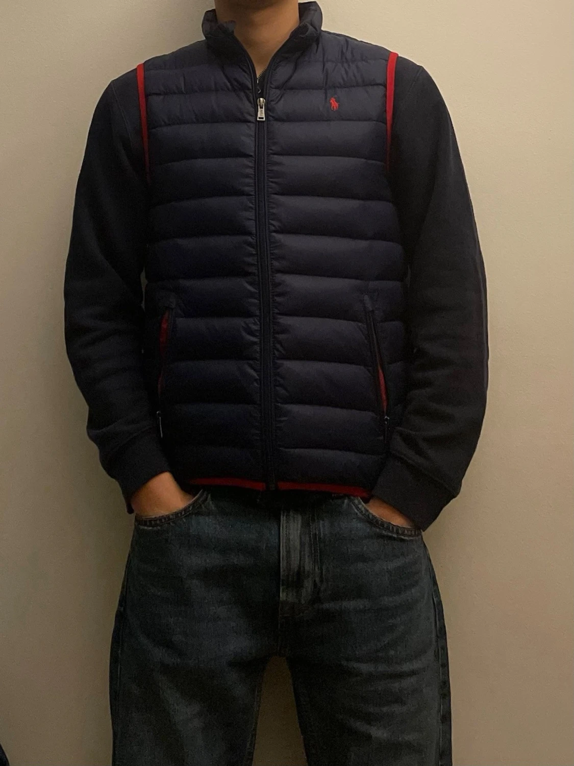 Mörkblå dunväst från Polo Ralph Lauren - 2