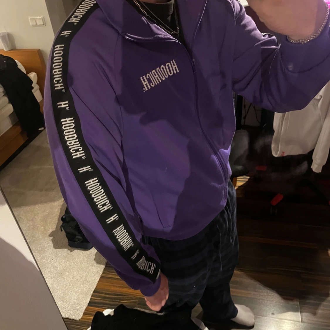 Lila track jacket från Hoodrich - 1