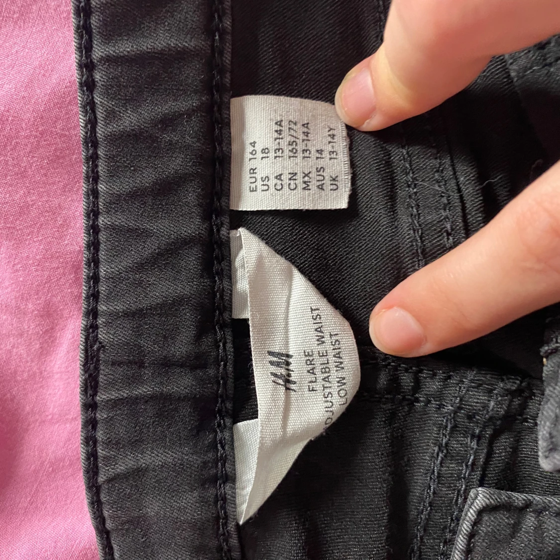 Svarta flare jeans från H&M - 2