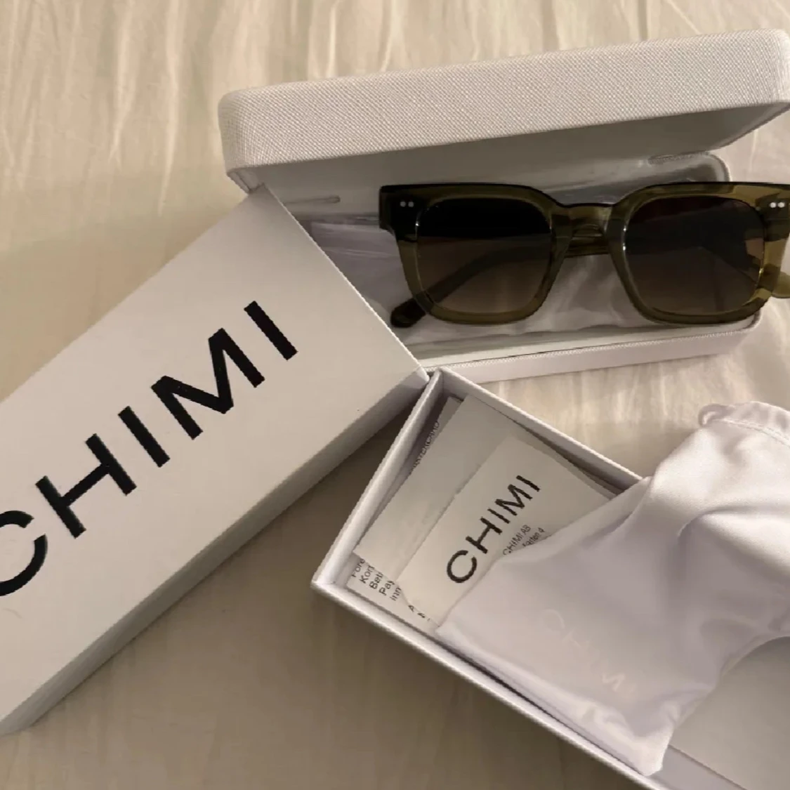 Gröna CHIMI solglasögon i acetat - 2