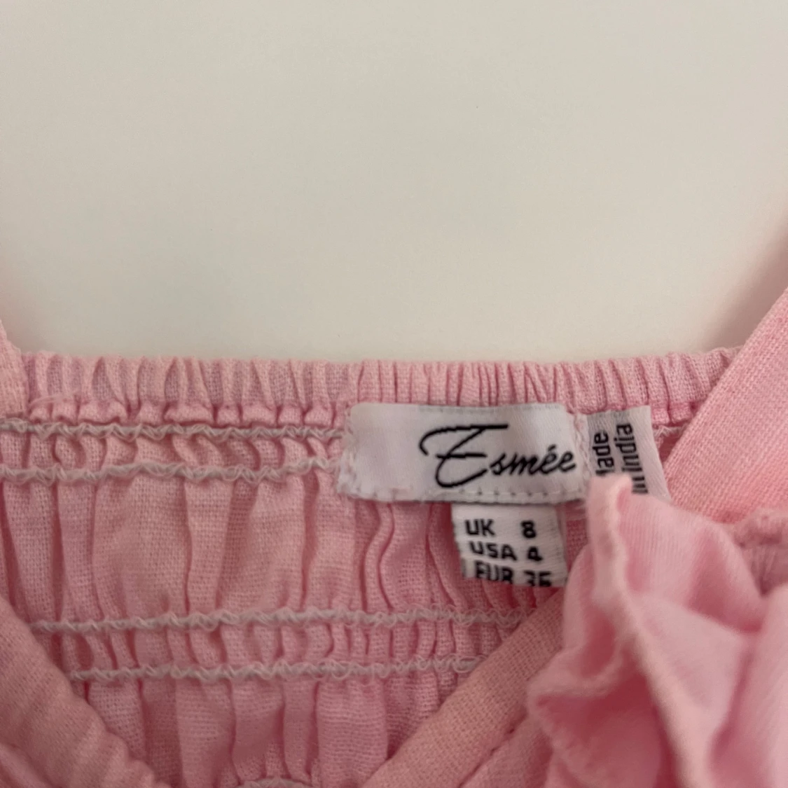 Ljusrosa långklänning från Esmée - 1