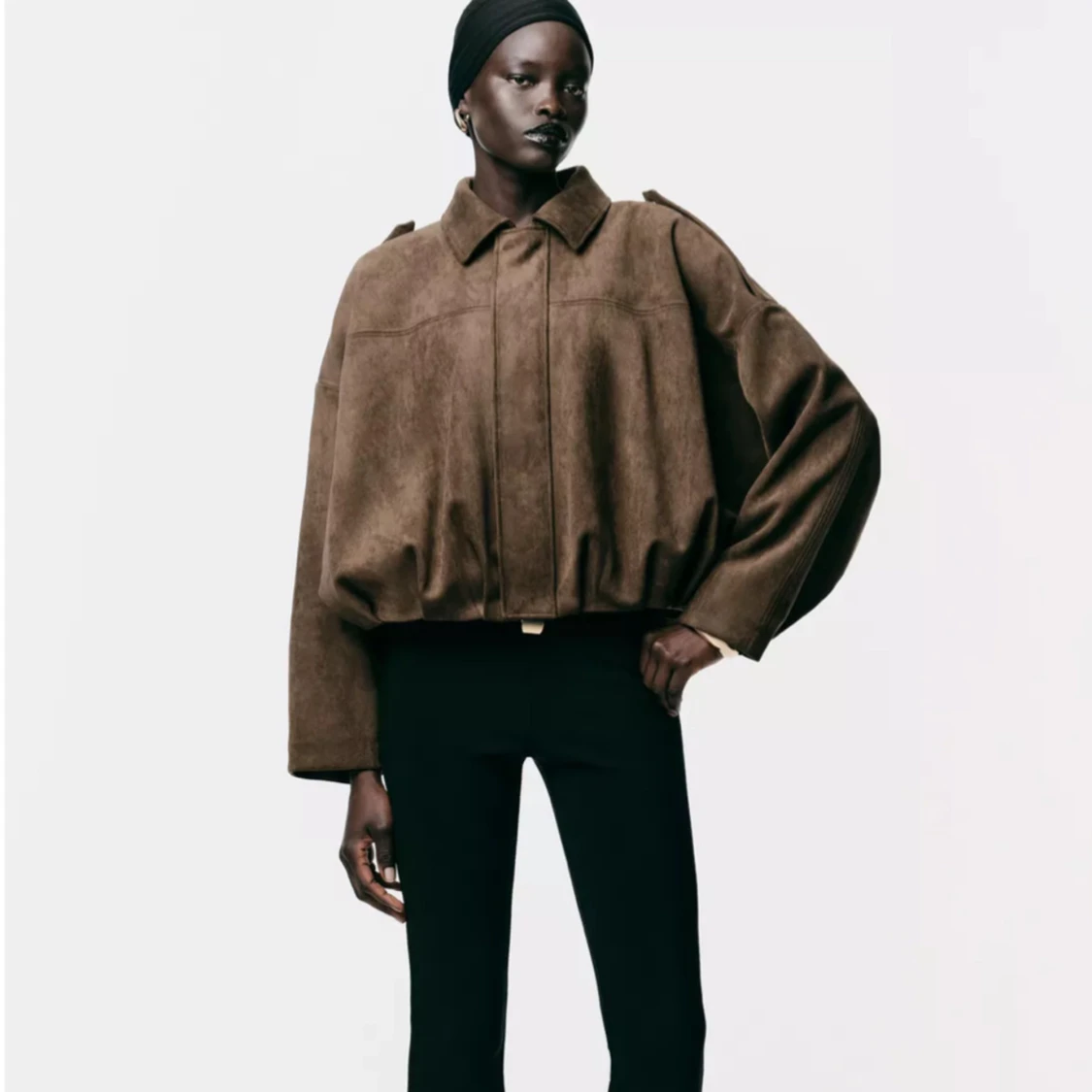 Zara bomberjacka mocka