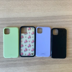 Mobilskal från HOLDIT och Wildflower cases IPhone 11 - Fina mobilskal i bra skick för iPhone 11/XR. Samtliga för 200kr.