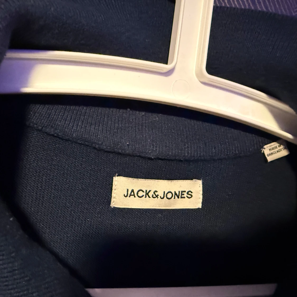 Mörkblå half zip tröja Jack & Jones - 2