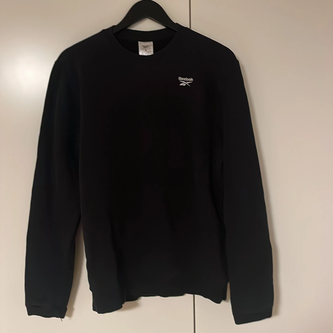 Svart Reebok sweatshirt i bomull S