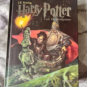 Harry Potter och Halvblodsprinsen - Följ Harry Potter i hans sjätte år på Hogwarts! Magi, spänning och mystik väntar när Harry och Dumbledore möter nya faror. Perfekt för dig som älskar äventyr, fantasy och magiska berättelser. En bok som trollbinder unga läsare och tar dig till en värld full av magi.