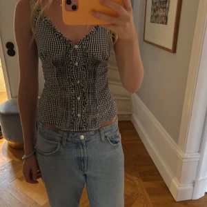 rutig festtopp - skitsnygg fest topp med rutigt mönster 💫💫