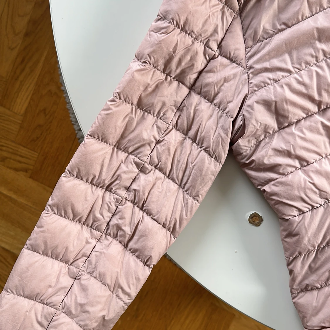 Ljusrosa dunjacka från Uniqlo S - 3