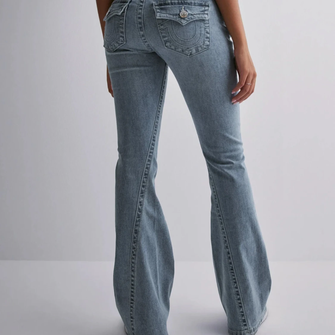 True Religion Joey Low Rise Flare Jeans