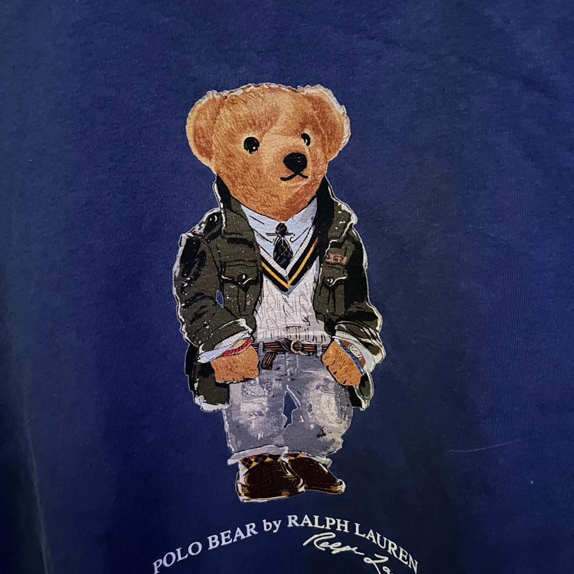 Blå sweatshirt Polo Bear Ralph Lauren 170 cm - 1