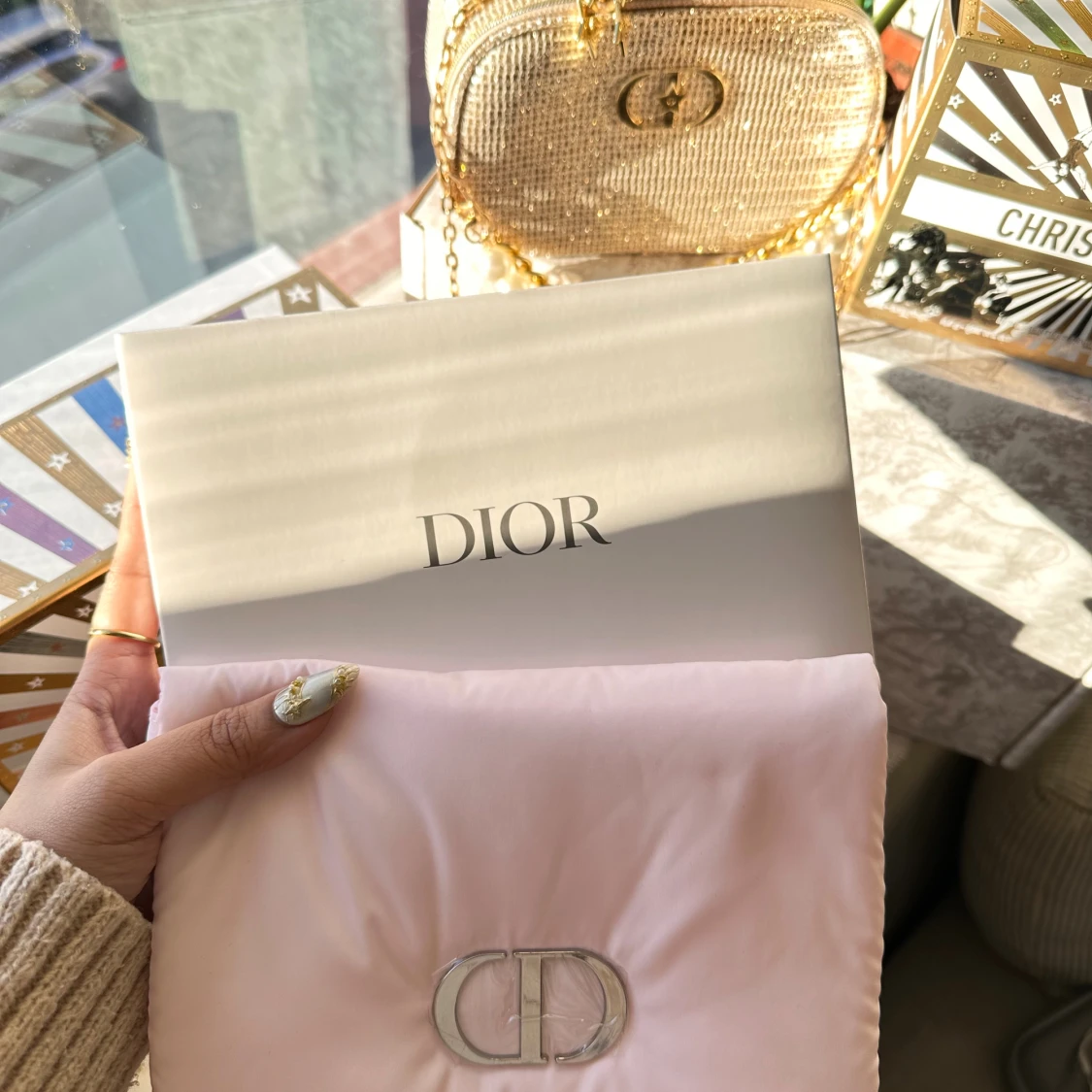 Pink Puff Pouch  - 1