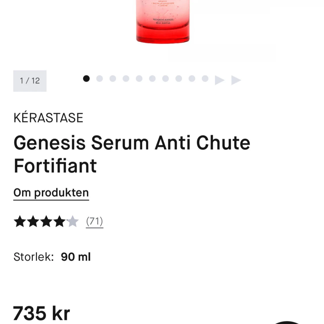 Kérastase Genesis hårvårdskit - oanvänd paket - 3