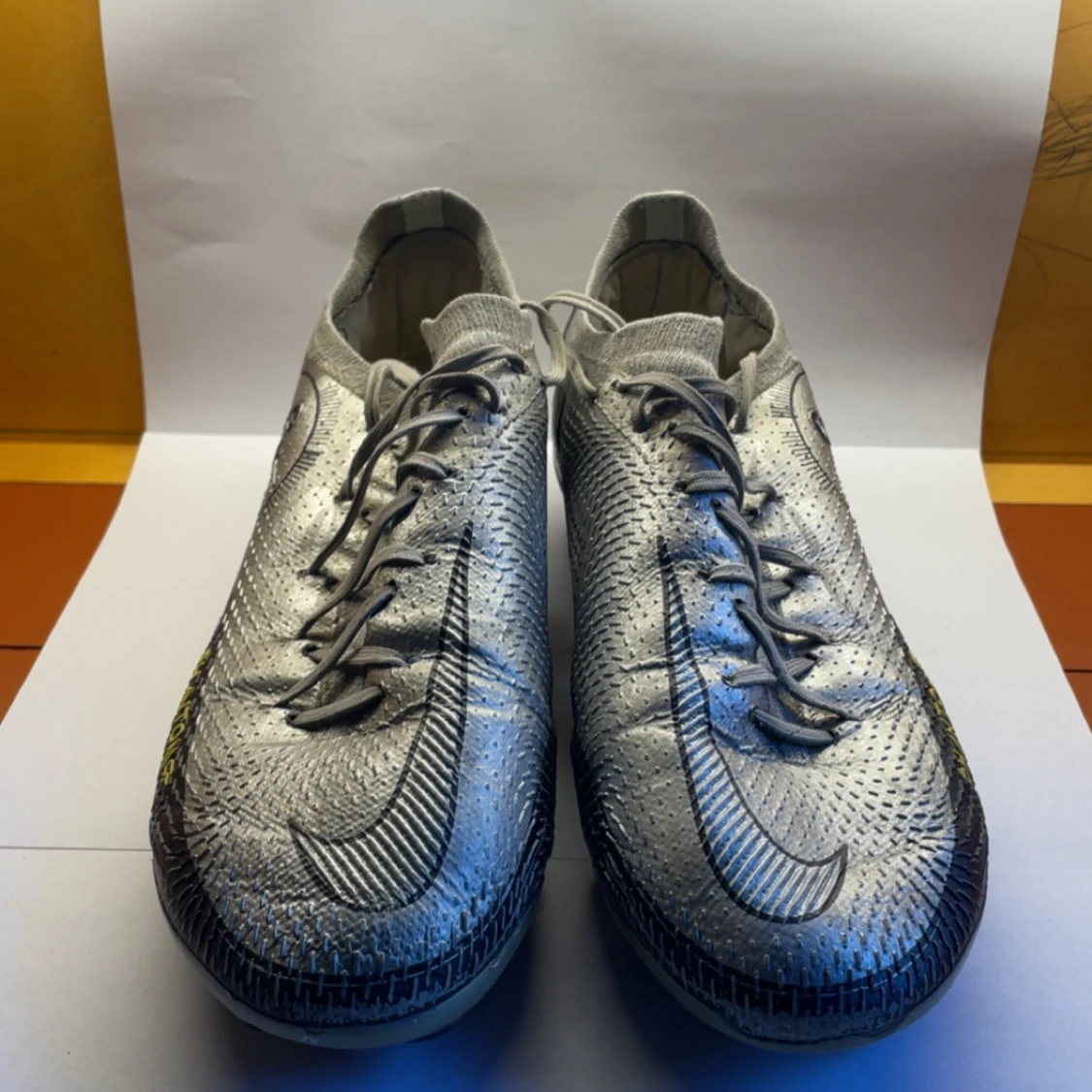 Nike Phantom GT2 Elite fotbollsskor silver - 2