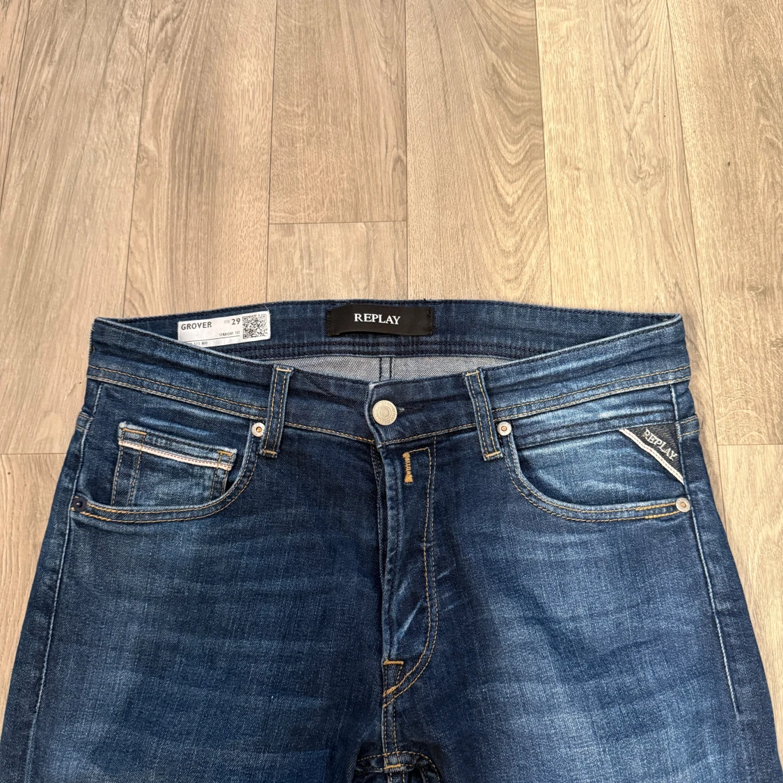 Replay Grover 573 Jeans Marinblå W29 L32  - 1