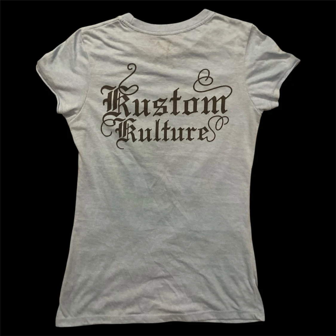 Super fin kustom kulture t-shirt🩵 - 2