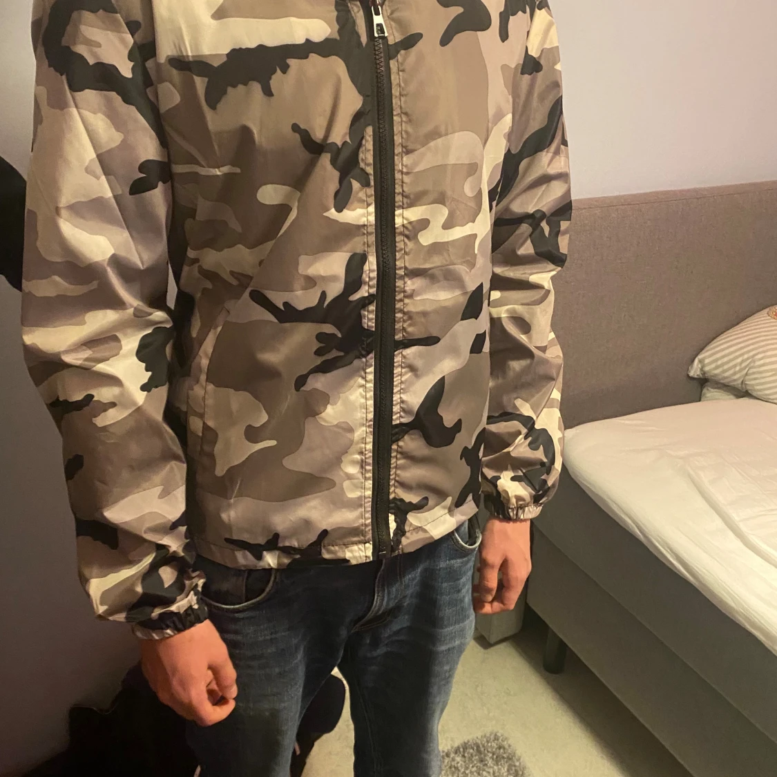 Camouflage vindjacka från Lindfors - 2