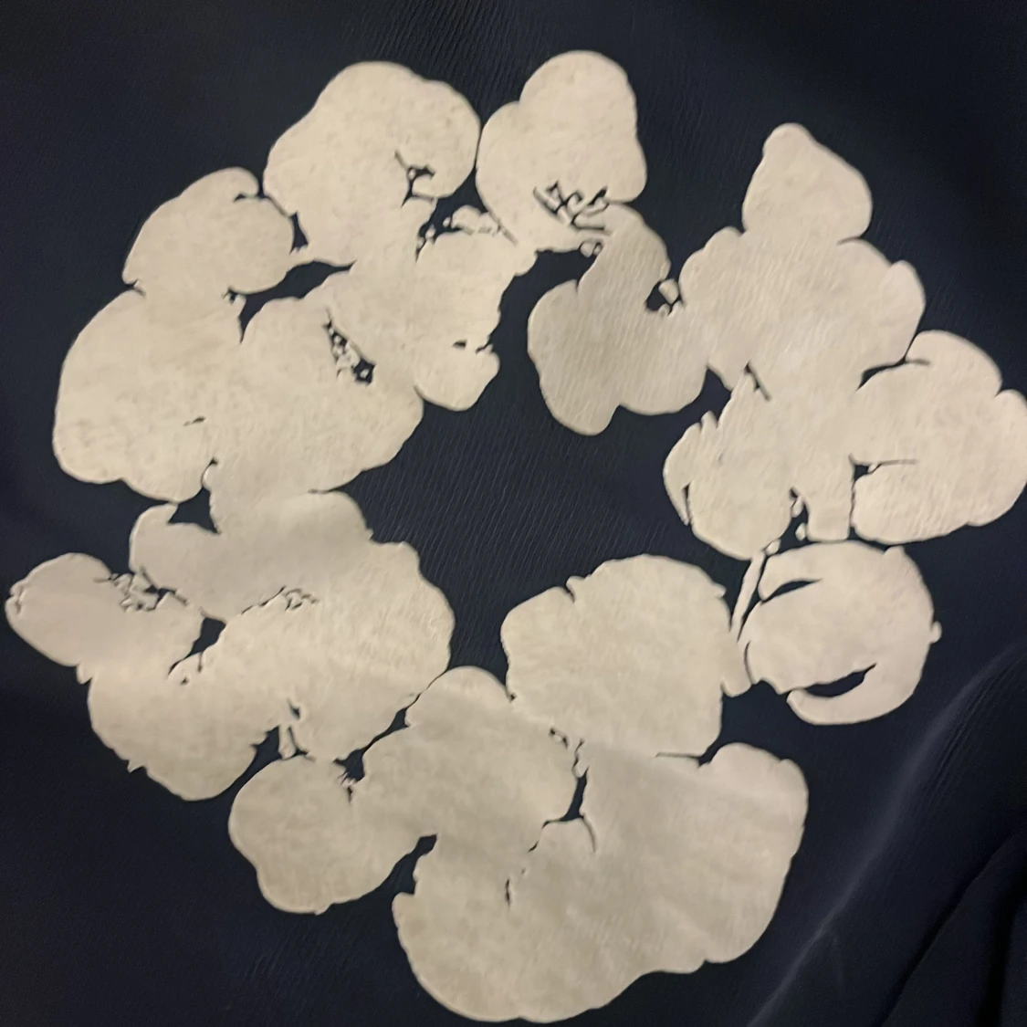 Blå blommiga shorts från Denim Tears - 4