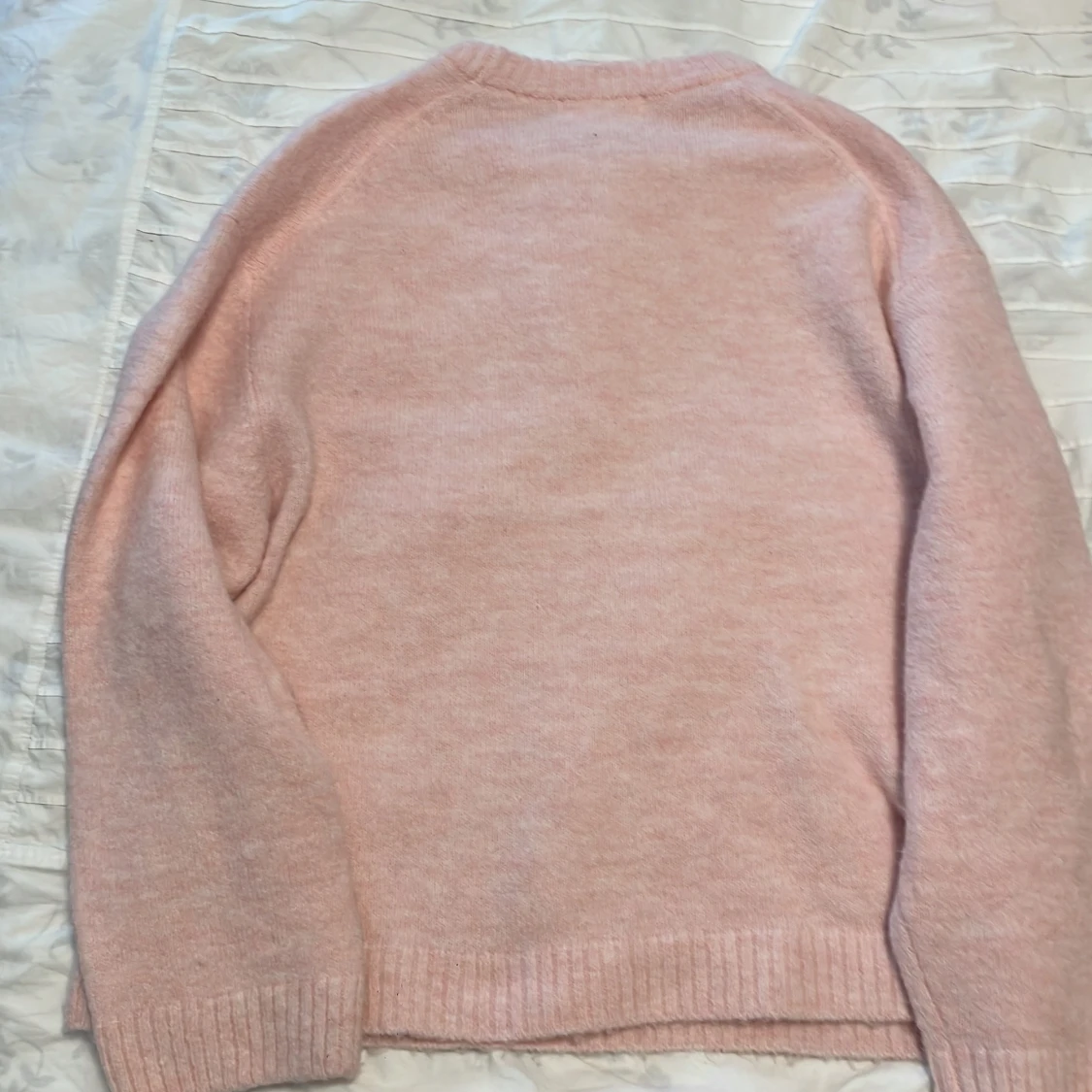 Ljusrosa stickad tröja Gina Tricot - 2