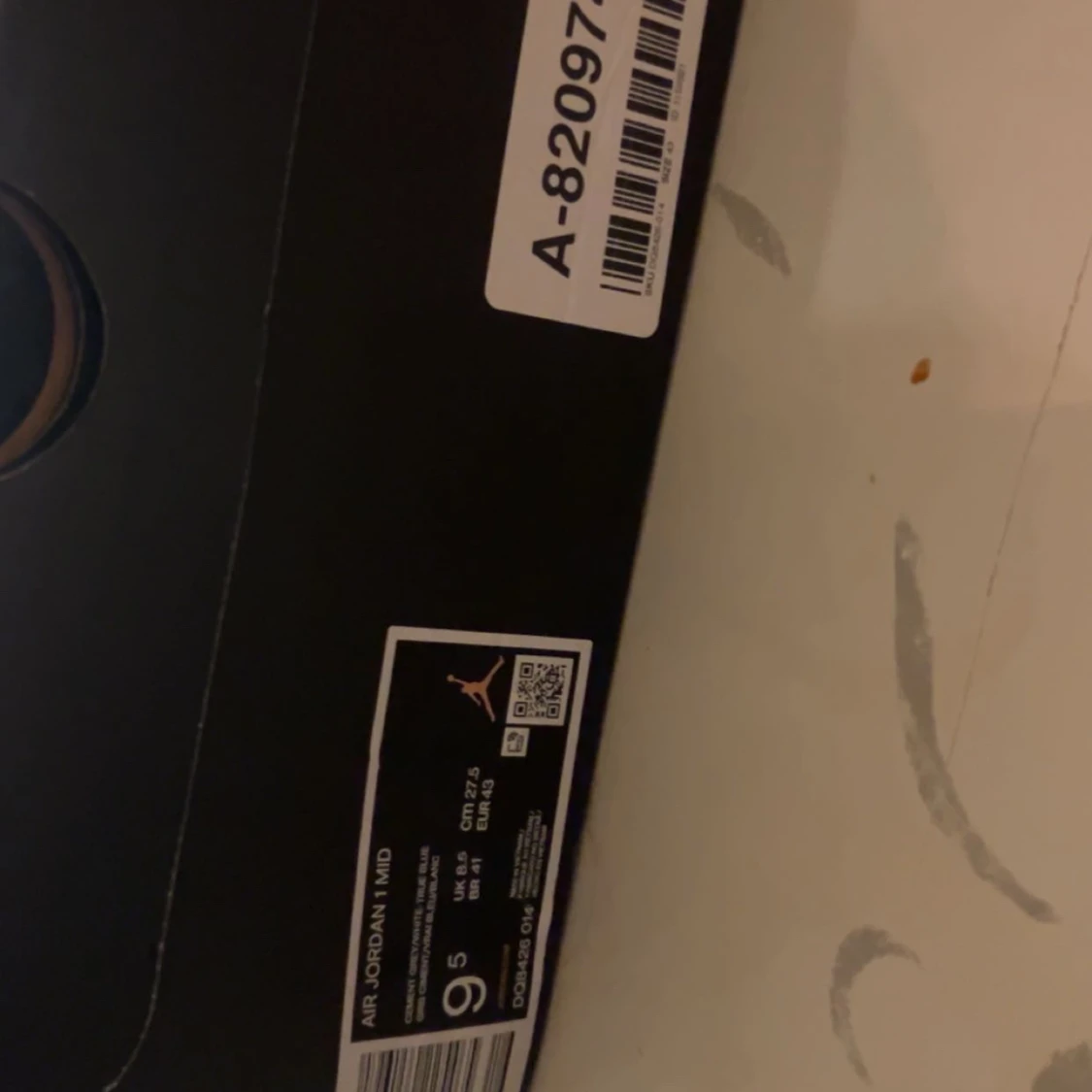 Nike Air Jordan 1 Mid blå/grå - 4