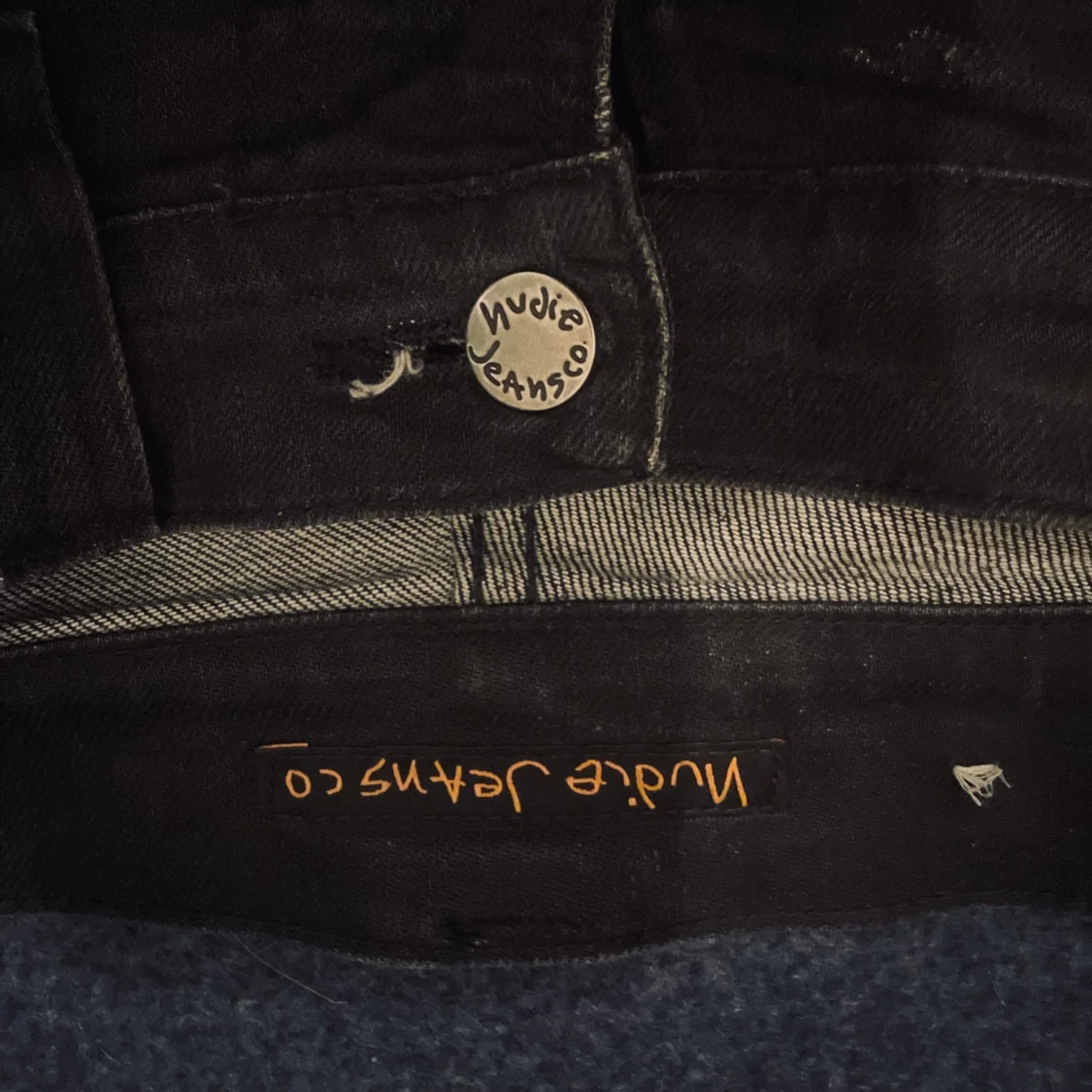 Svarta slim fit jeans från Nudie Jeans - 3