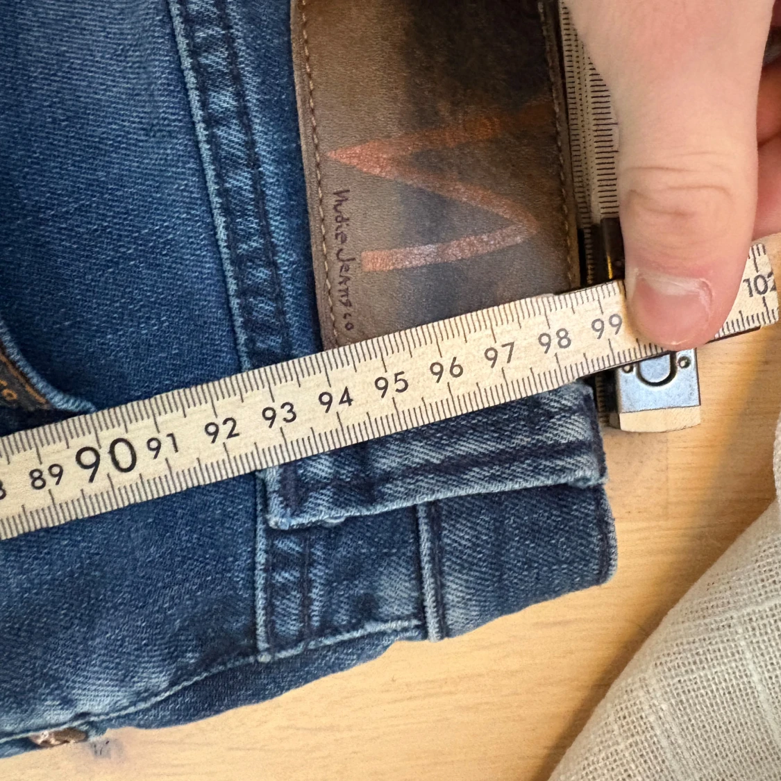 Nudie Jeans – Slim Fit Blue Denim - 3