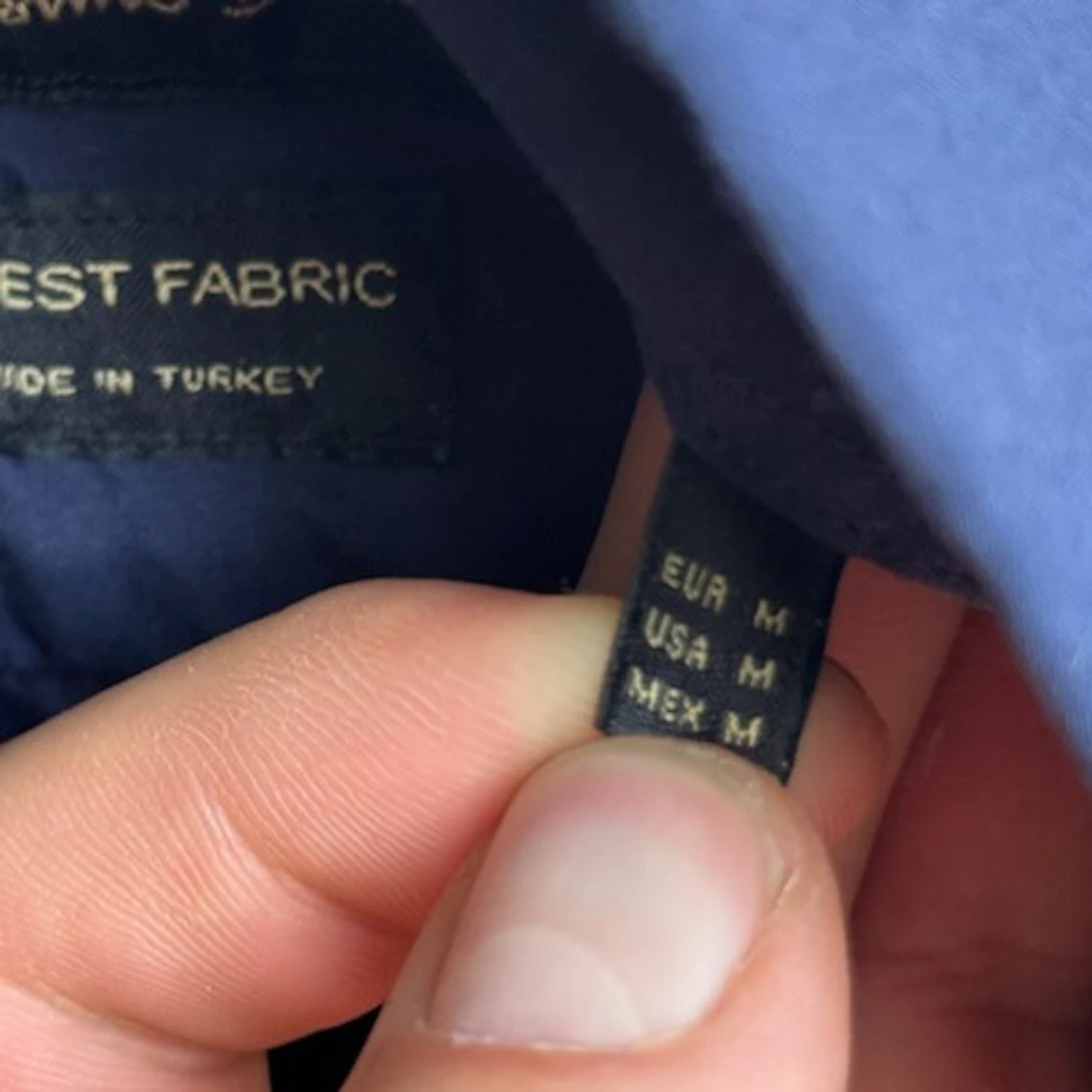 Blå skjorta från Massimo Dutti M - 2