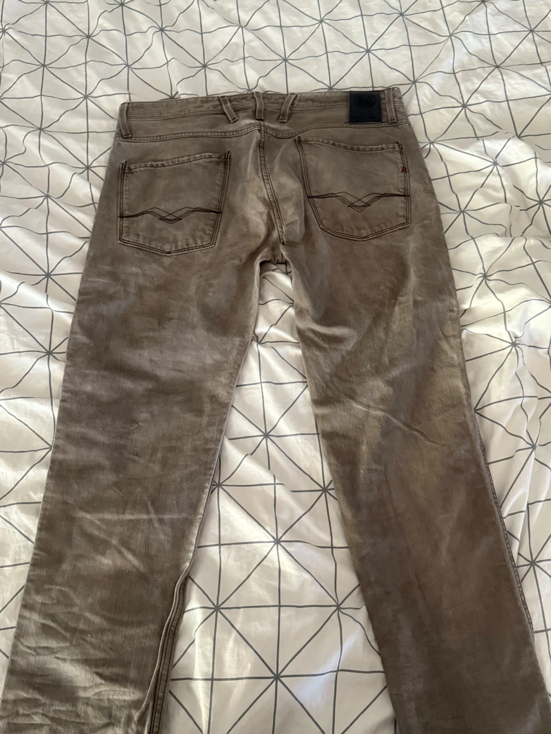 Replay 550 jeans i grått, stl 36/32 - 1