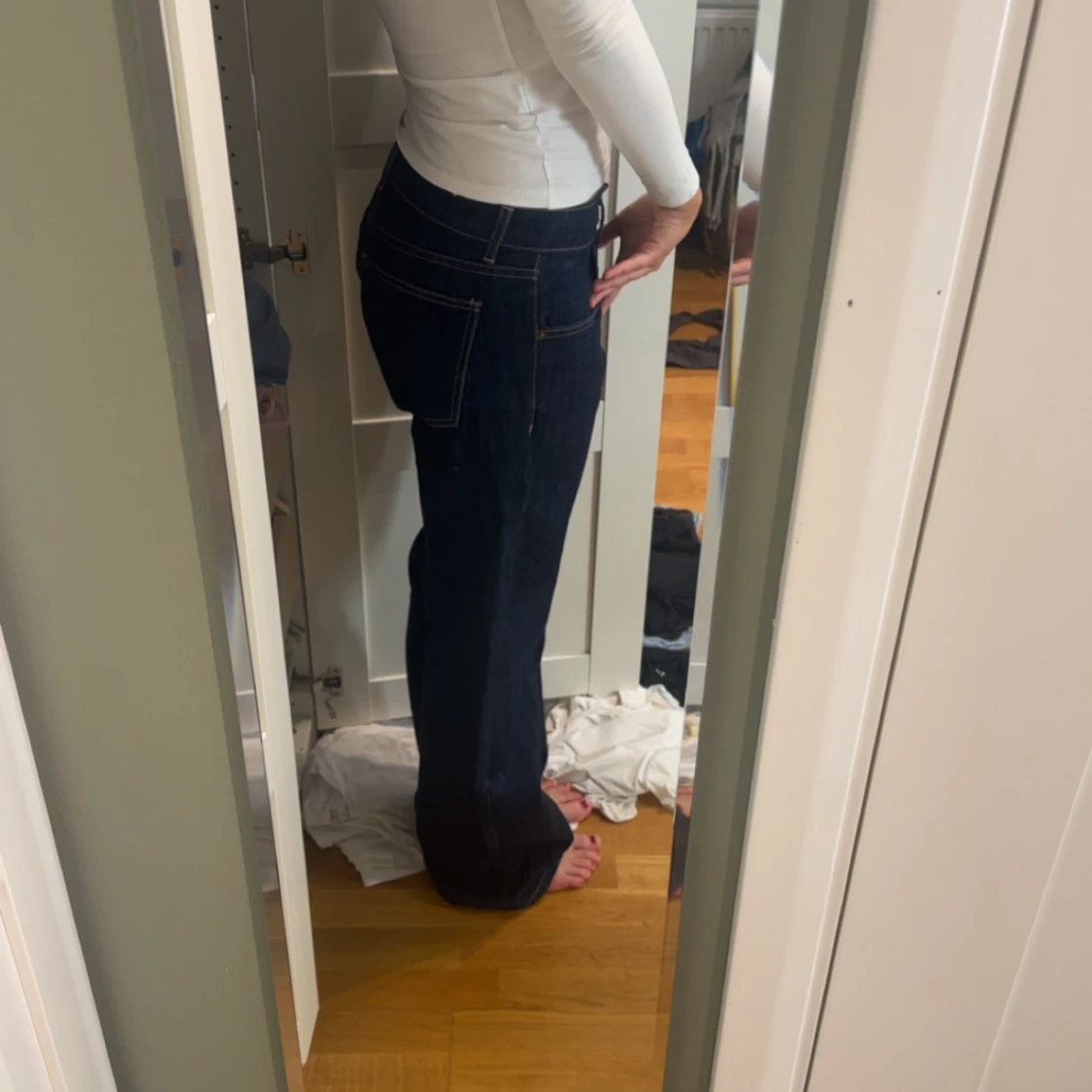 Zara low waist jeans - 1