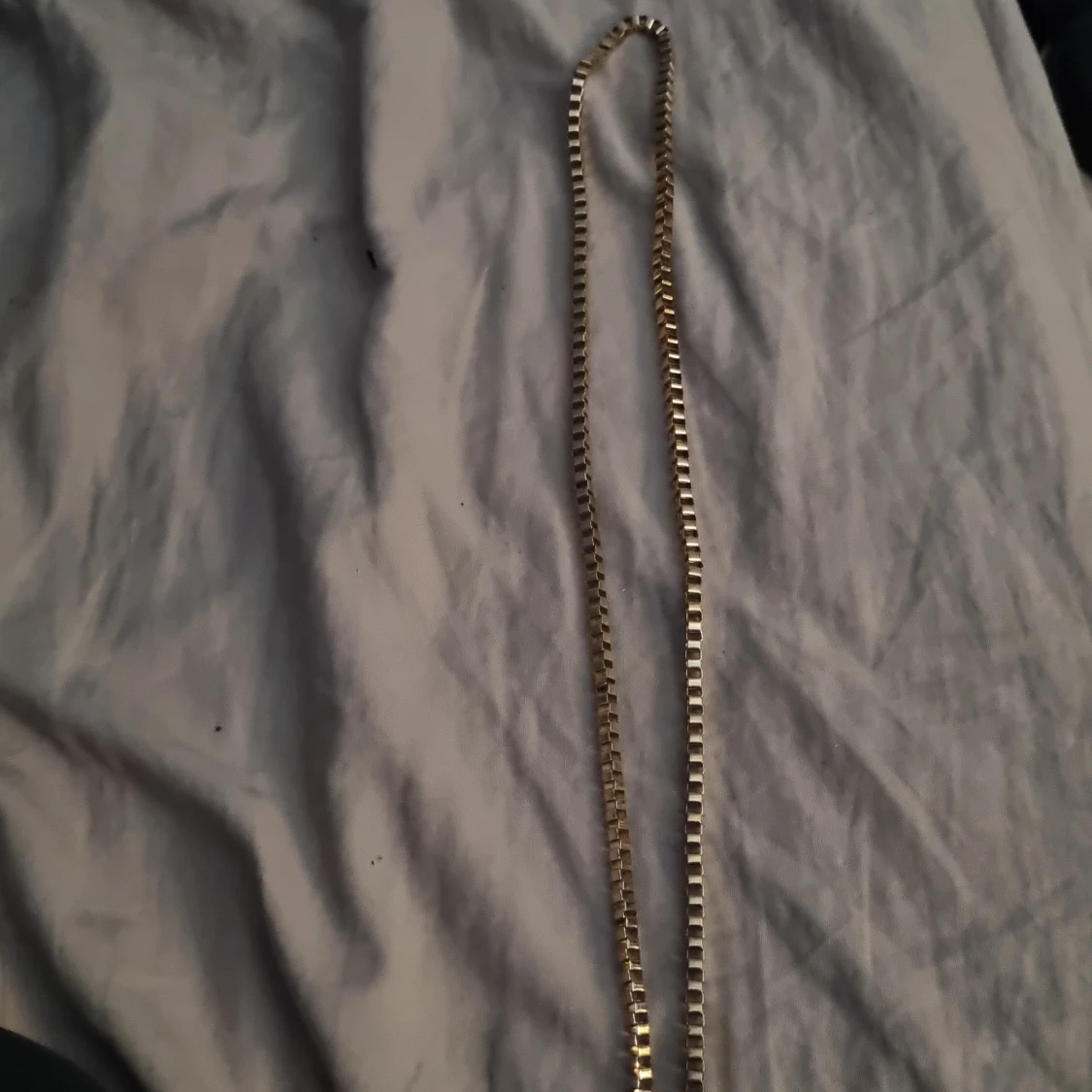 Guldigt boxkedje-halsband - 1